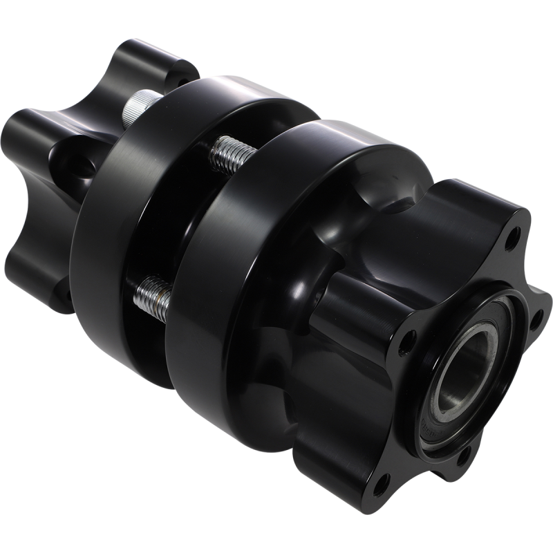 HUB FT DUAL 08-FLT BLK