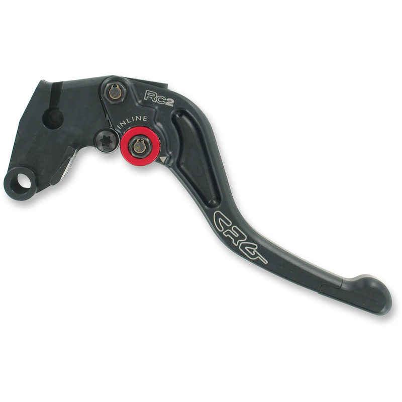 CLUTCH LEVER RC2 SHORT BLACK