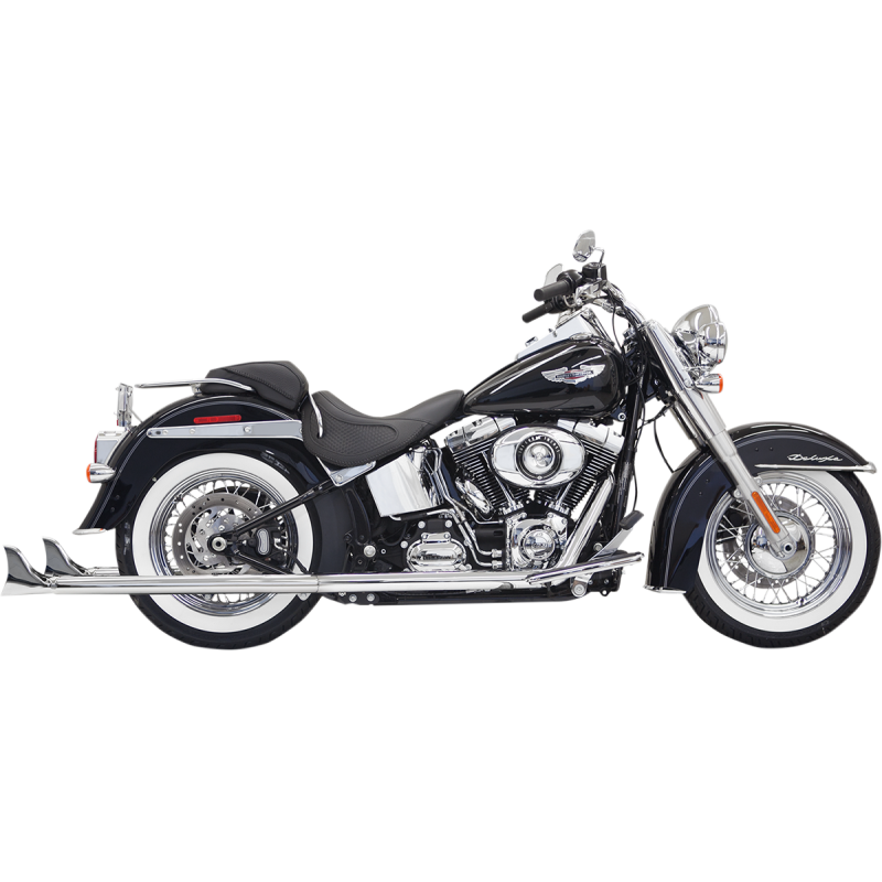 07-17 SOFTAIL 36" FISHTAIL 2:2 FS CHR w/BAFFLE