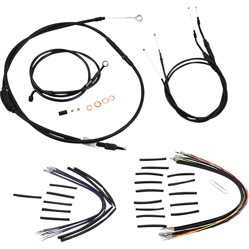 10" T BAR CABLE KIT 07-11 DYNA