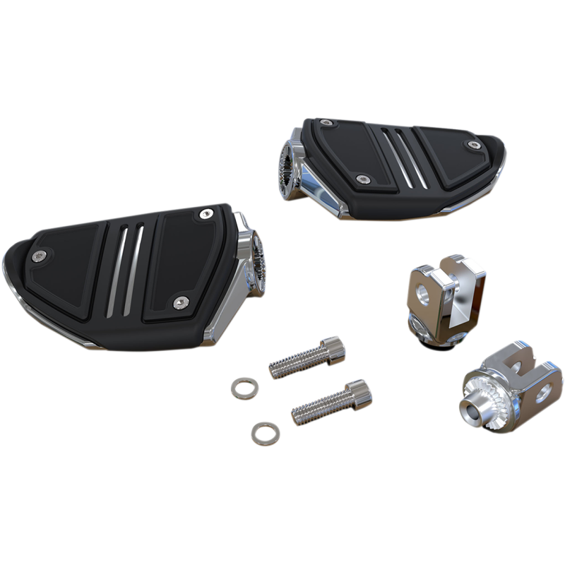 Twin Rail Footpeg - Chrome - Softail