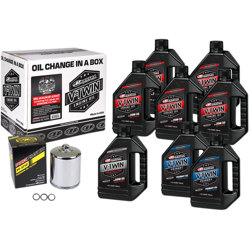 KIT OIL CHANGE SYN MIL 8 CHR