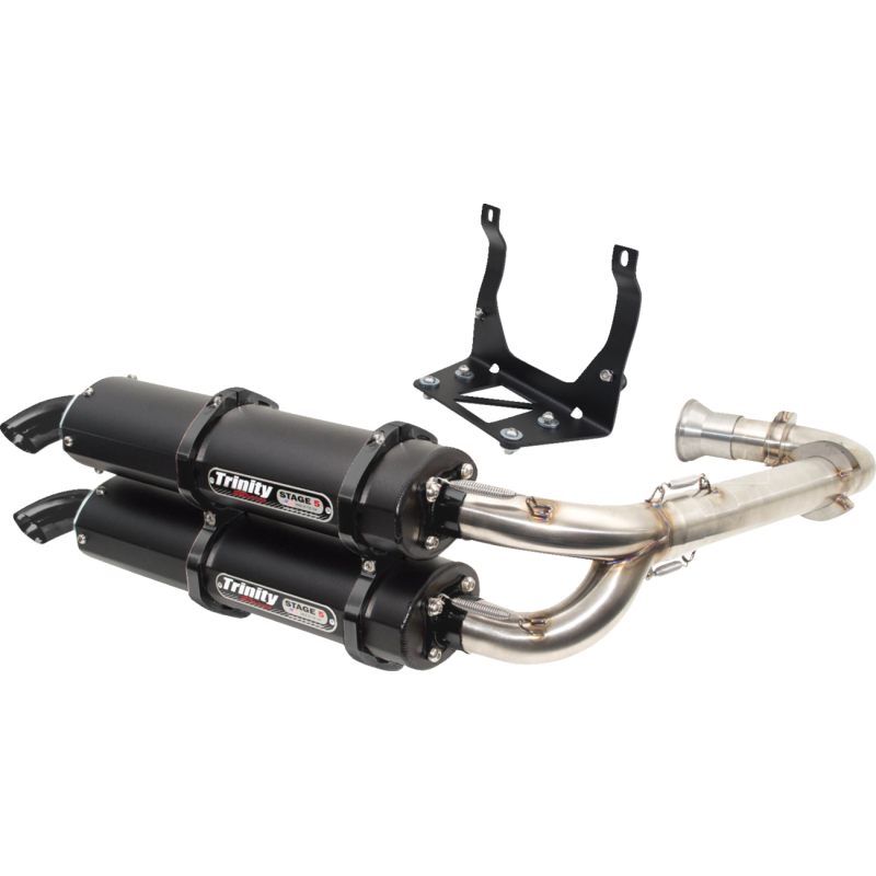 EXHAUST CAN-AM X3 BK CRKT