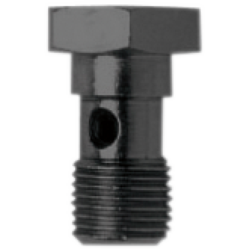 7/16-24 SINGLE BANJO BOLT  BLACK