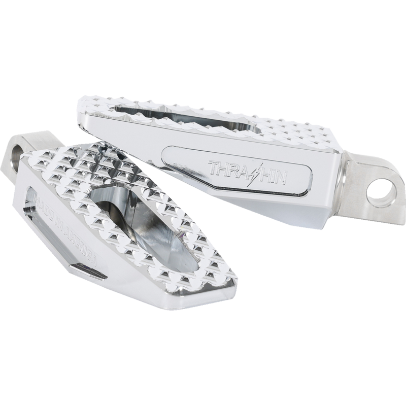 P-54 Slim Pegs - Front/Rear, Chrome
