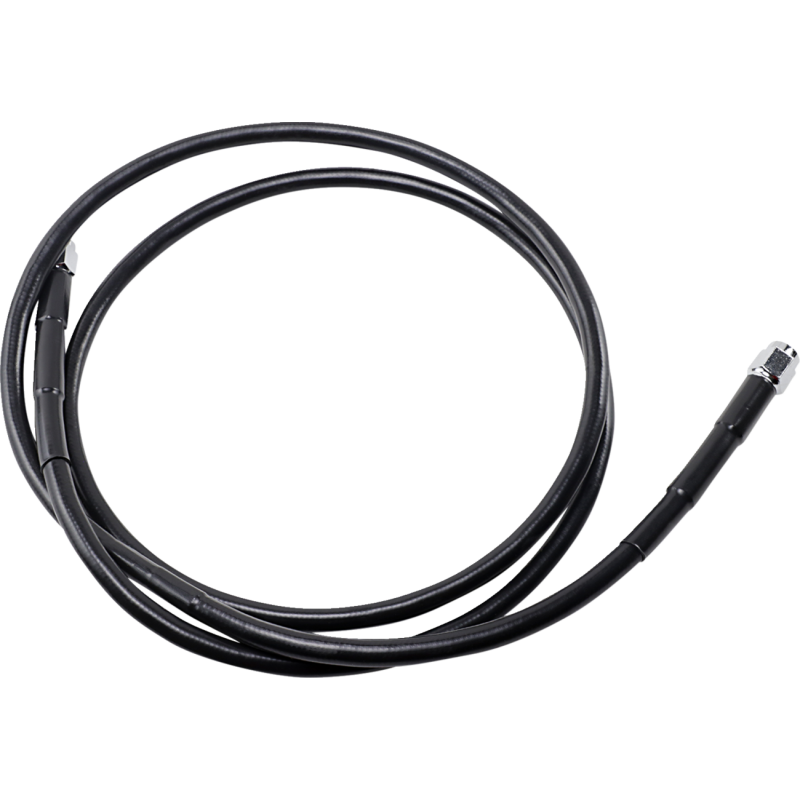 BLACK S/S BRAKE LINE 56"