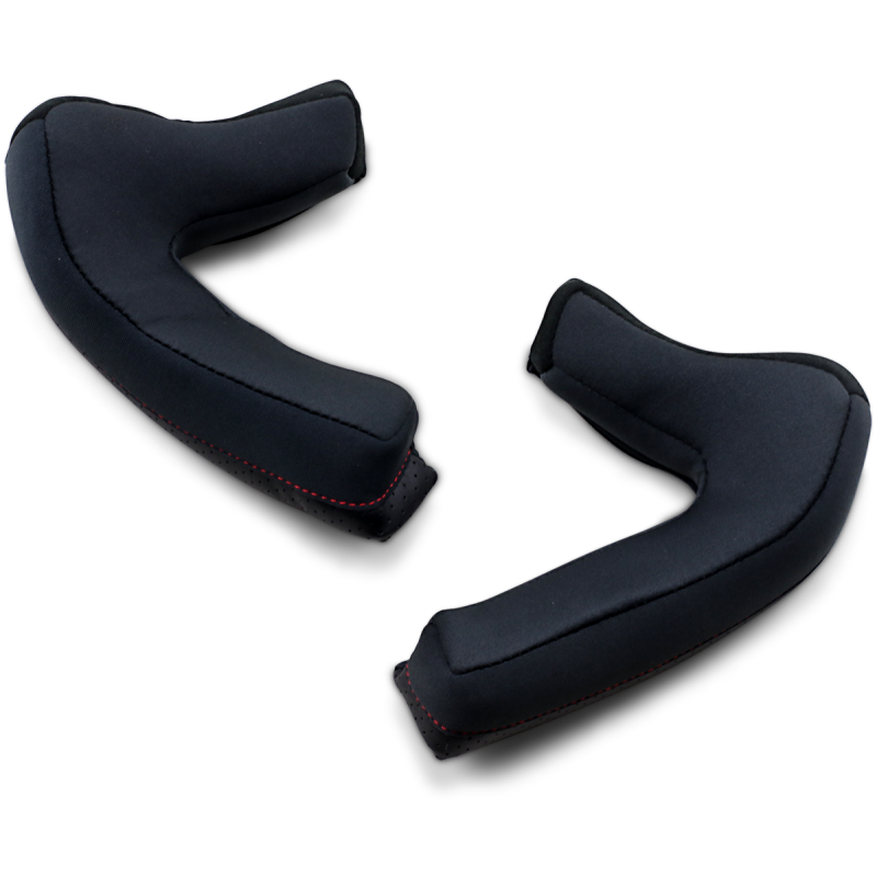 ROAD MAXX CHEEK PADS BLK LG