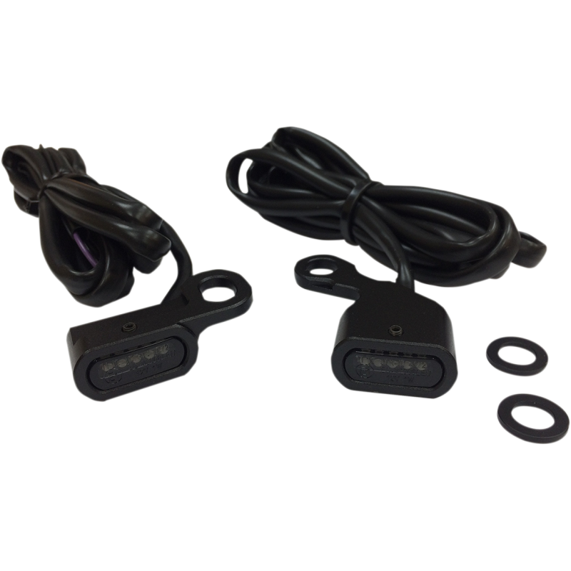 96-14 S/TAIL MRKR LIGHTS BLK SMK PR