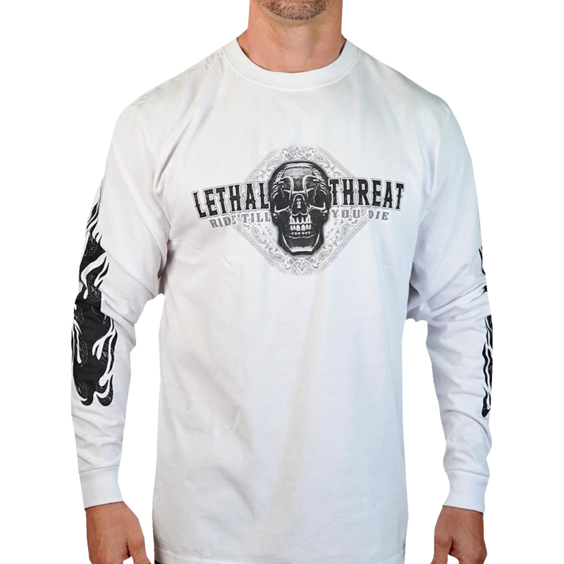 SHIRT LS RIDETILDIE WT 2X
