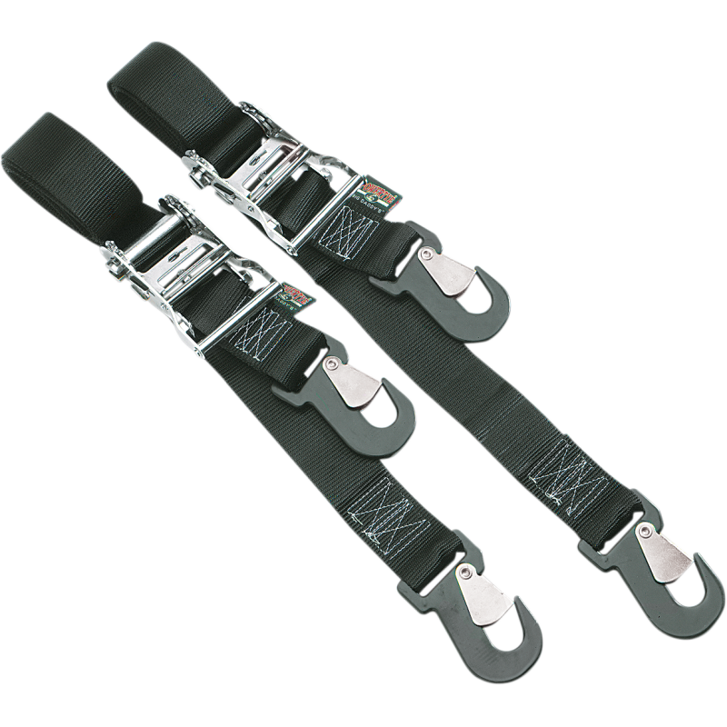 BIG DADDY 2" TIE DOWNS W/ SNAP HOOKS PR