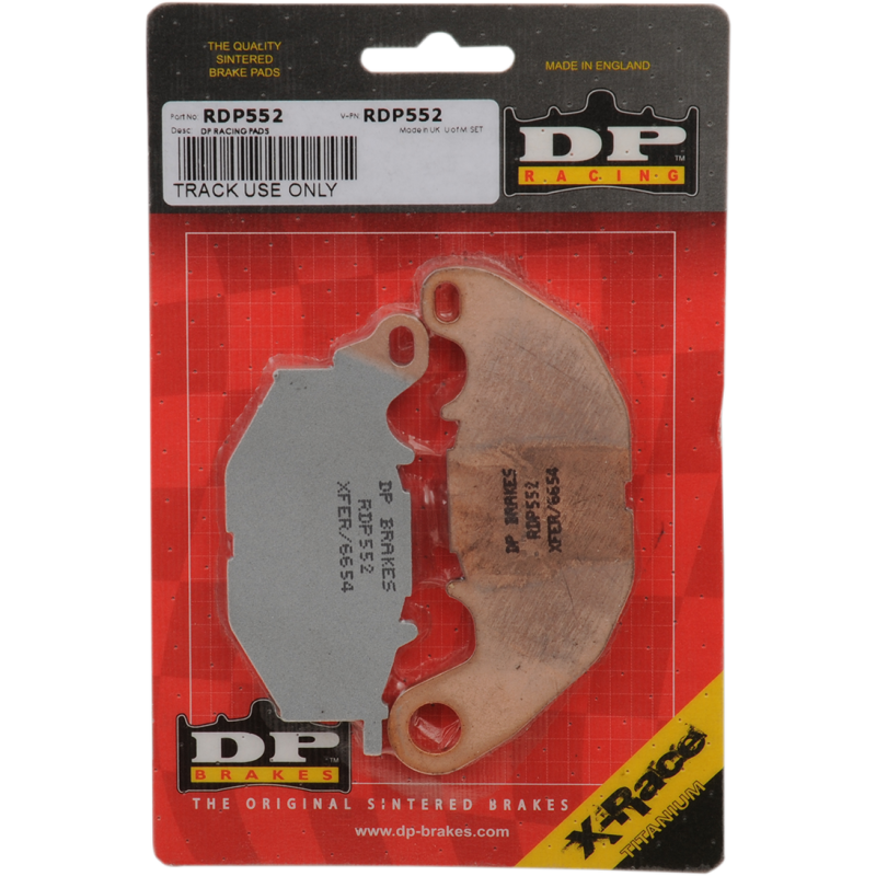 RDP552 RACE COMPOUND BRAKE PAD SET