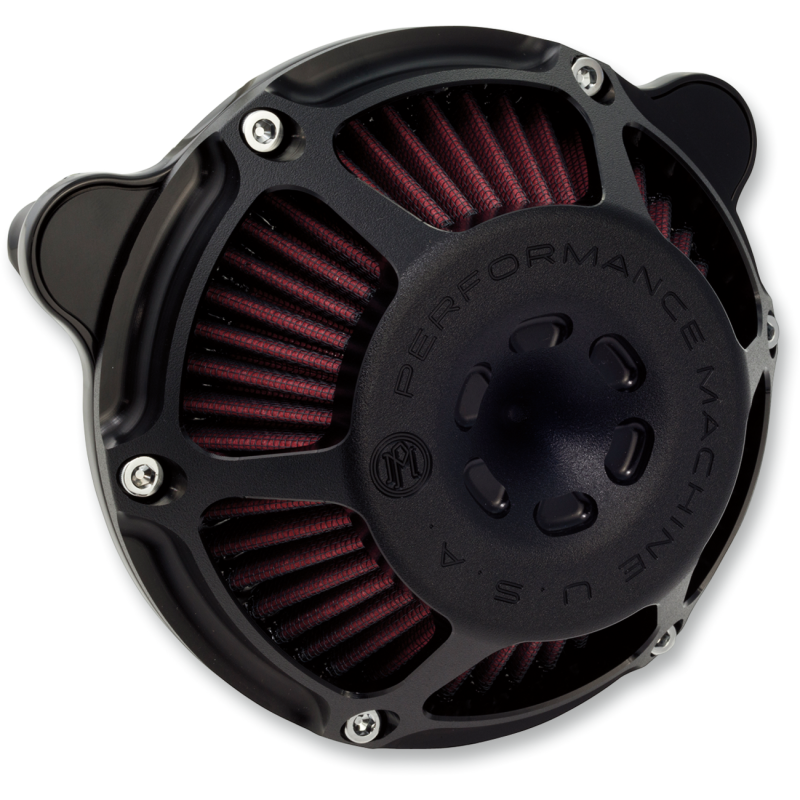 08-16 FLHT MAX HP A/CLEANER BLK OPS