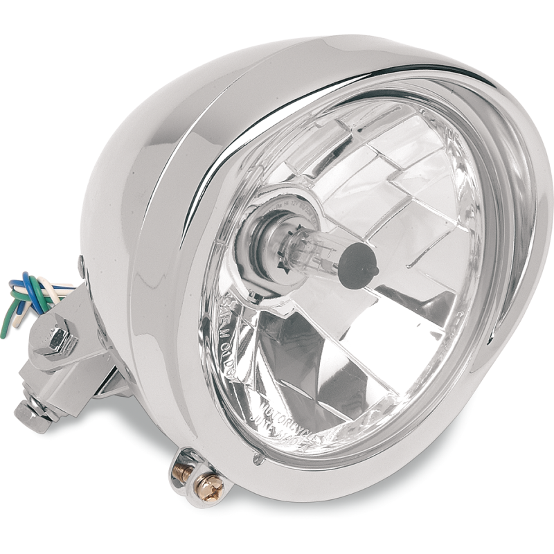 5-3/4" DIAMOND H/LIGHT W/VISOR