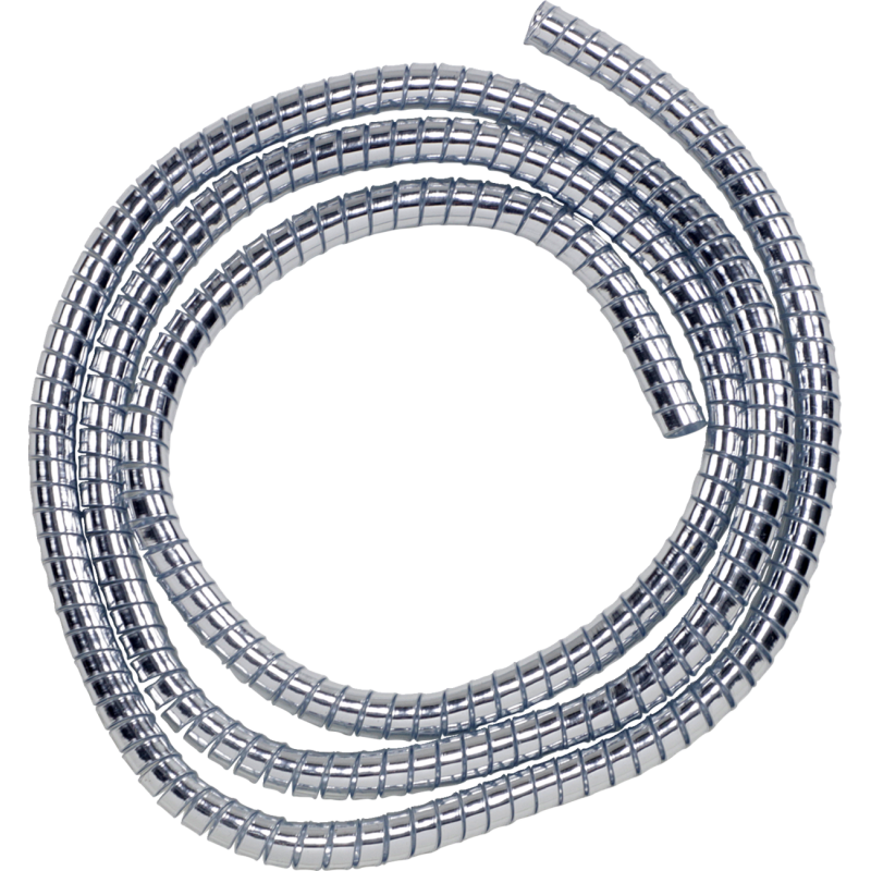 5'X 5/16" DIA. CHROME CABLE COVERING
