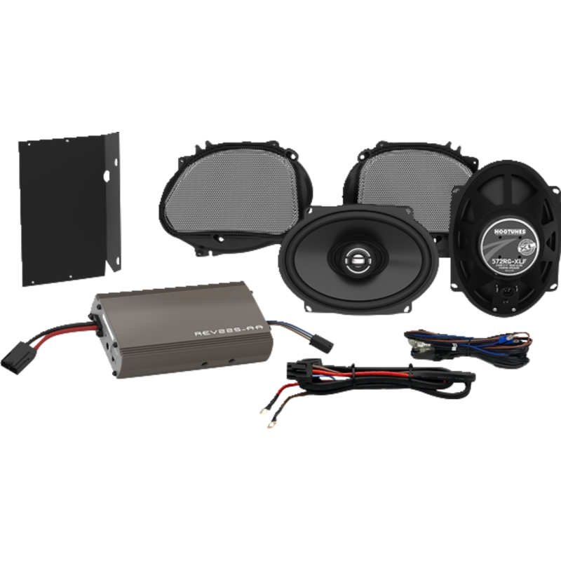 225 WATT AMP WITH XL 5X7" SPEAKERS AND GRILLS 98-13 FLTR