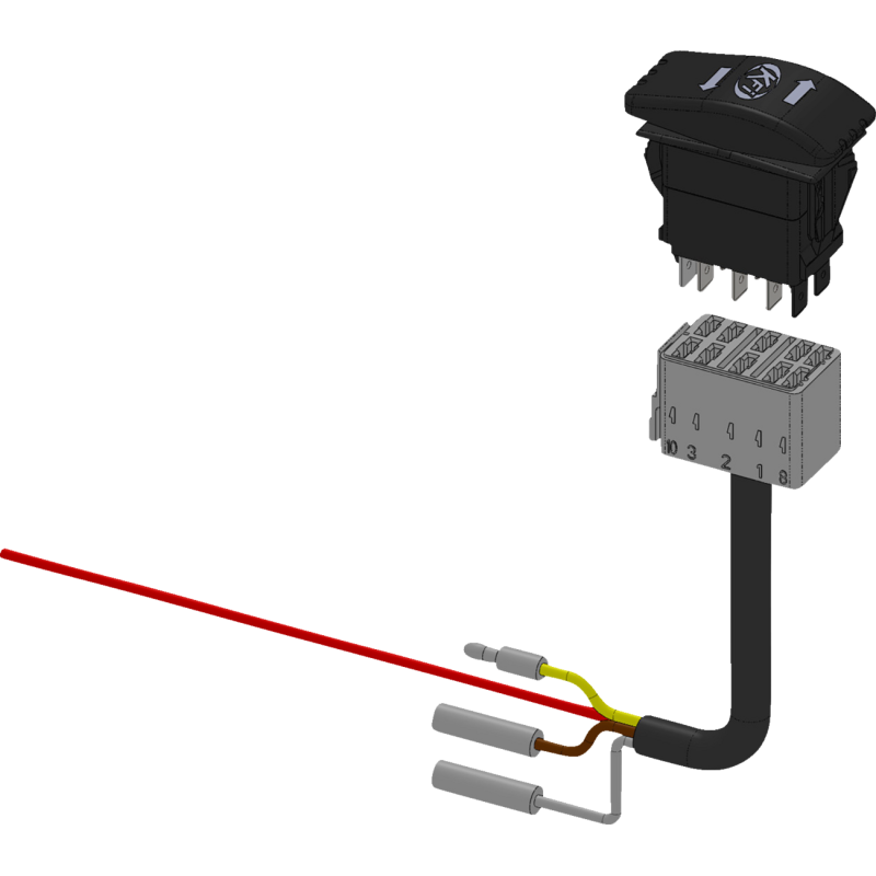 PLOW ACTUATOR SWITCH