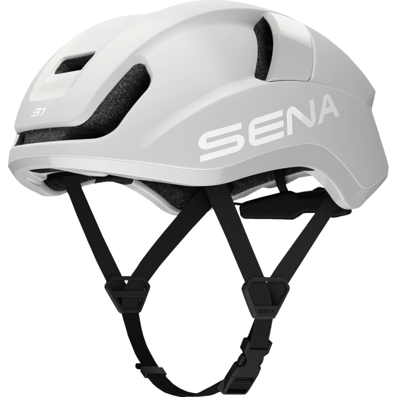 S1 SMART CYCLING HELMET MATTE WHITE M SIZE