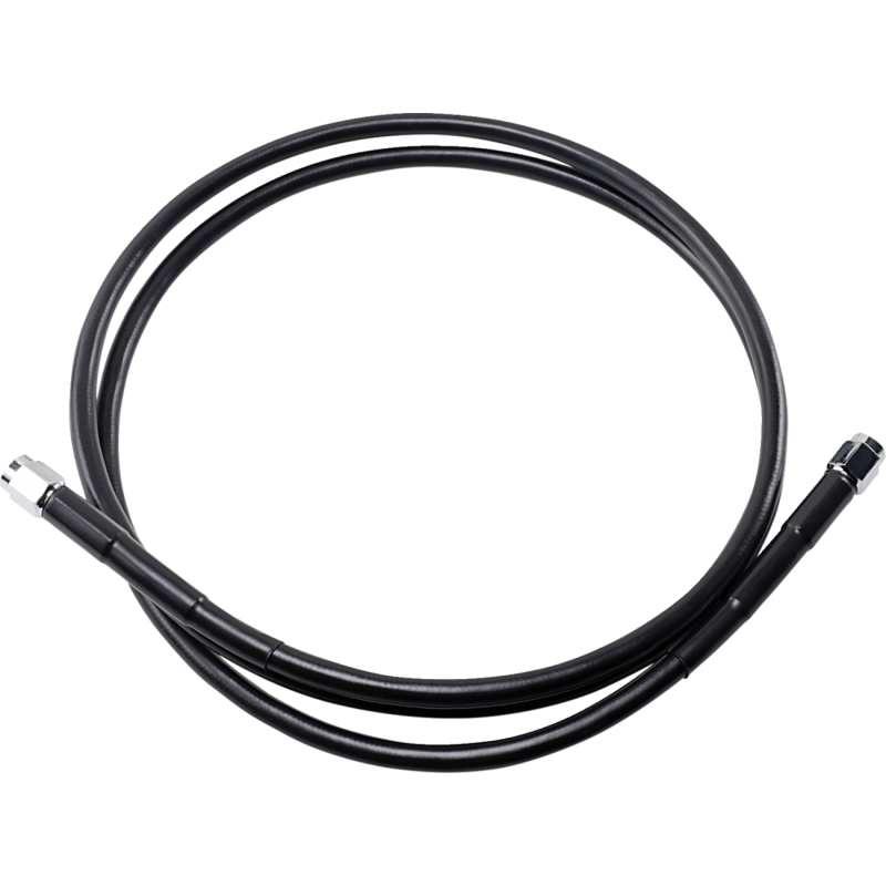 BLACK S/S BRAKE LINE 58"