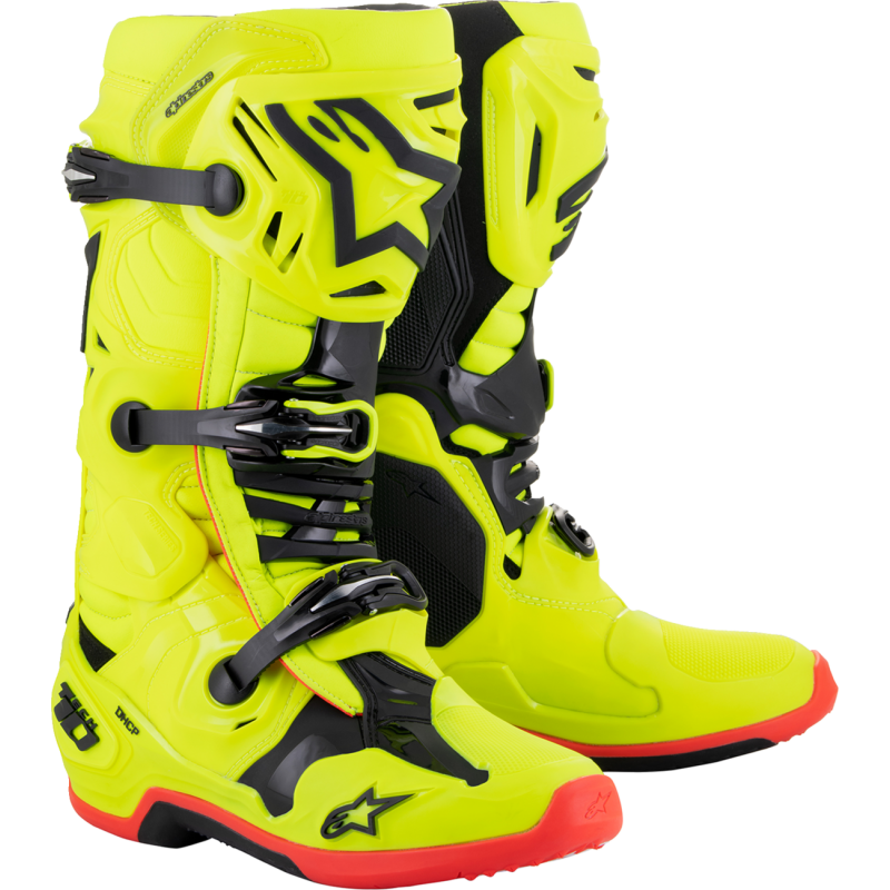 BOOT TECH 10 YLW/BK/RD 9