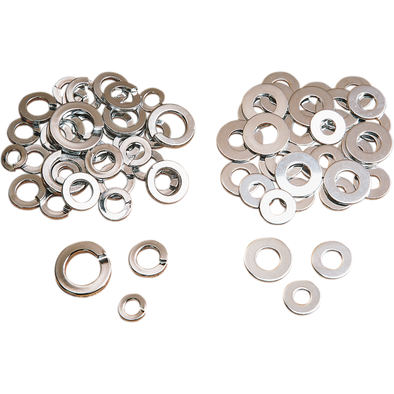 LOCK WASHER KIT CHROME