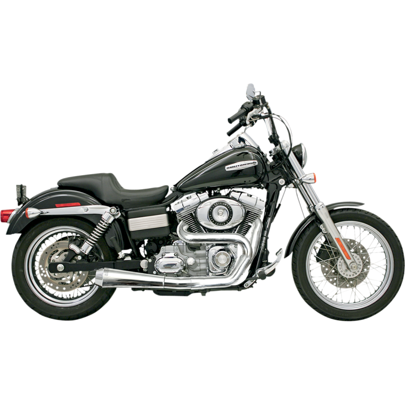 91-17 DYNA ROAD RAGE 2:1 FS W/HS CHROME