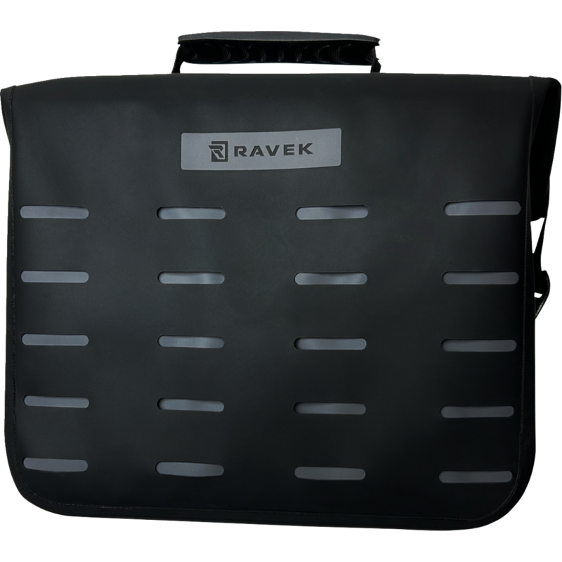 BAG MOLLE WATERPROOF ZIPPERLESS RAVEK BLACK