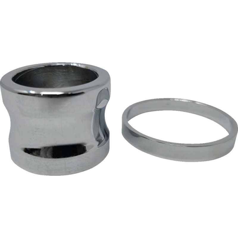 Axle Spacer - Smooth - Chrome - ABS