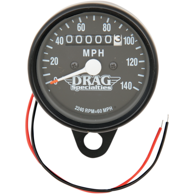 2240:60 BLK FACED MINI MECH SPEEDO