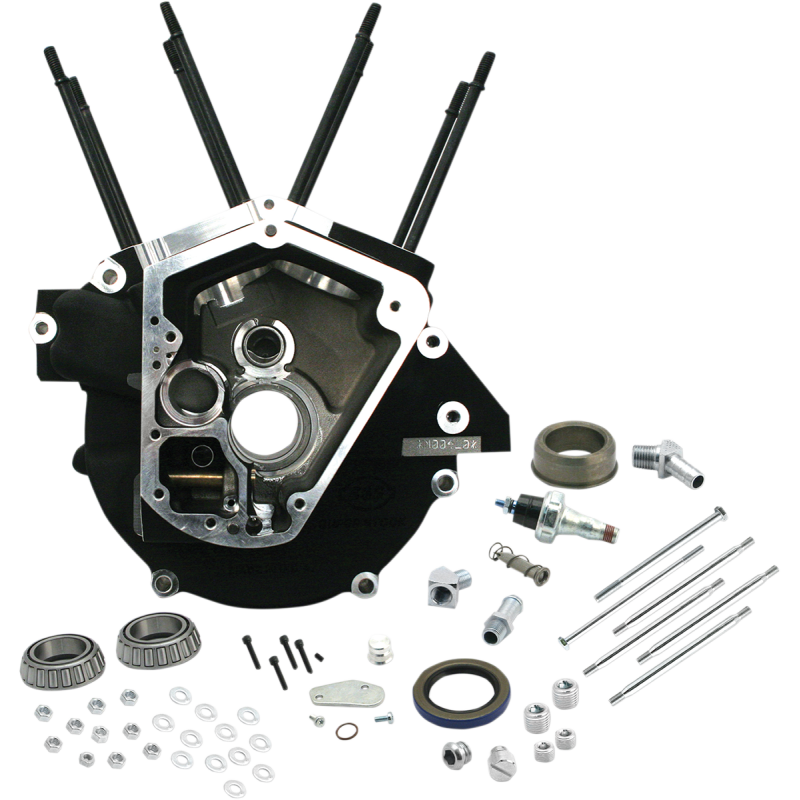 84-91 EVO WR/BLK CRANK CASES