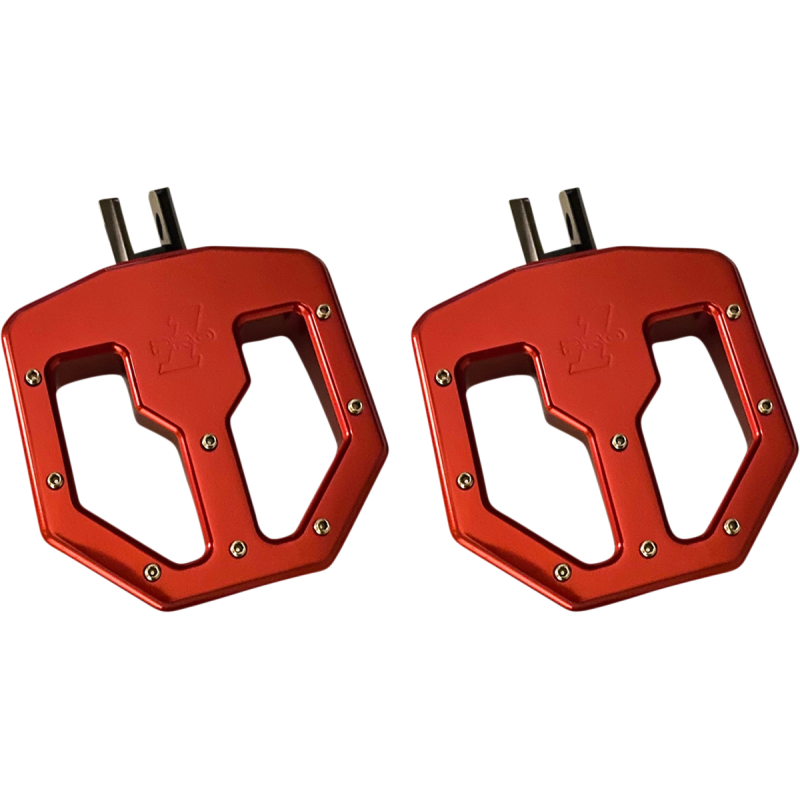 BMX Mini Peg, Red Anodize, M8 Softail