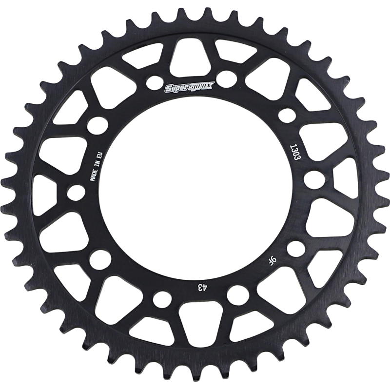 SPROCKET REAR STL BK 43T