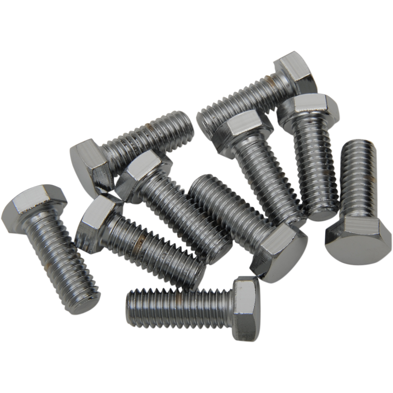 3/8-16X1-1/4 HEX BLTS(10)COARSE CYCHROME