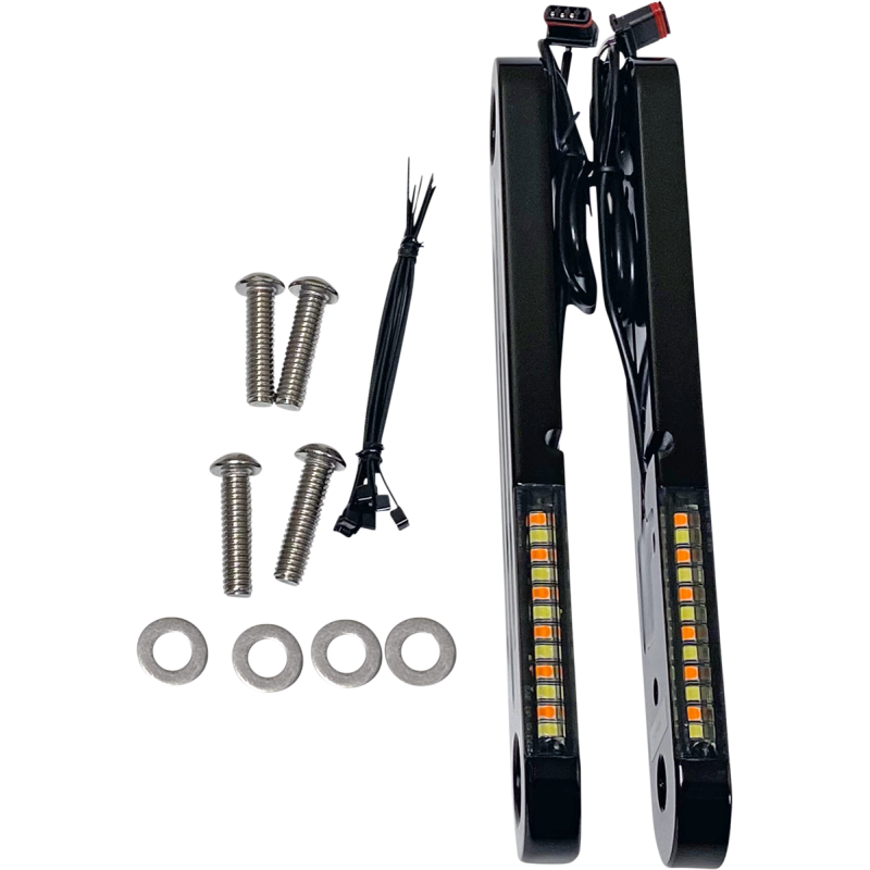 LIGHT DYN STRIP FLHT BLK