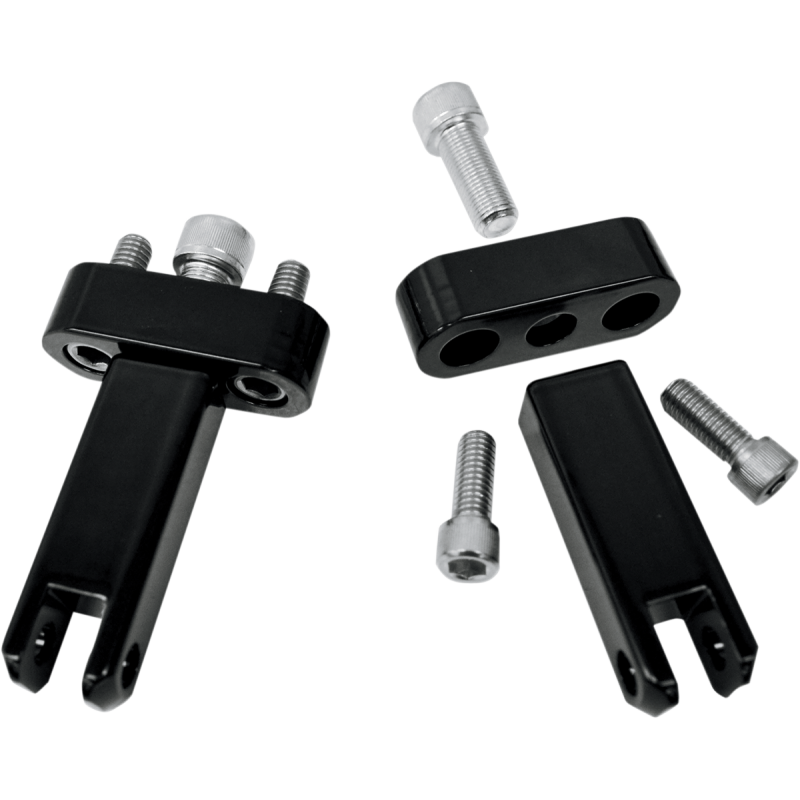93-19 FLHT GL/BLK PASS/PEG MOUNTS PR