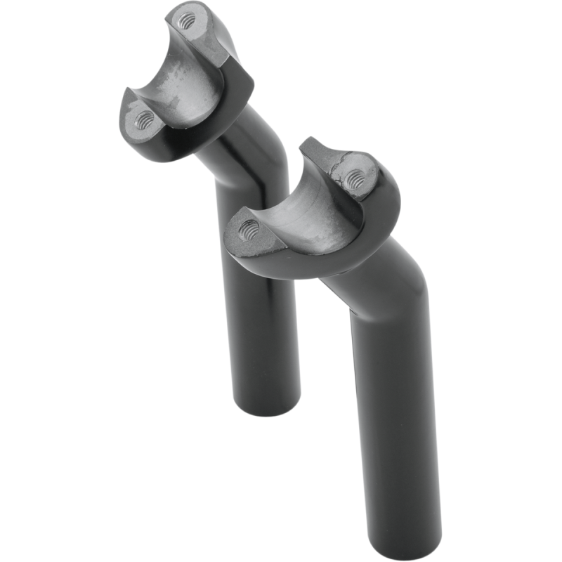 6.5" BLACK PULLBACK RISERS