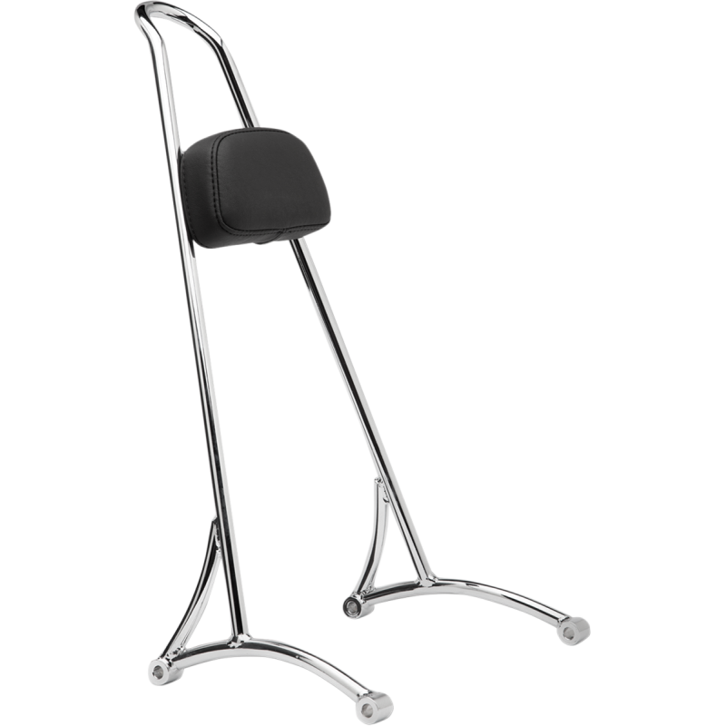04-19 XL SISSY BAR TALL W/PAD CHROME
