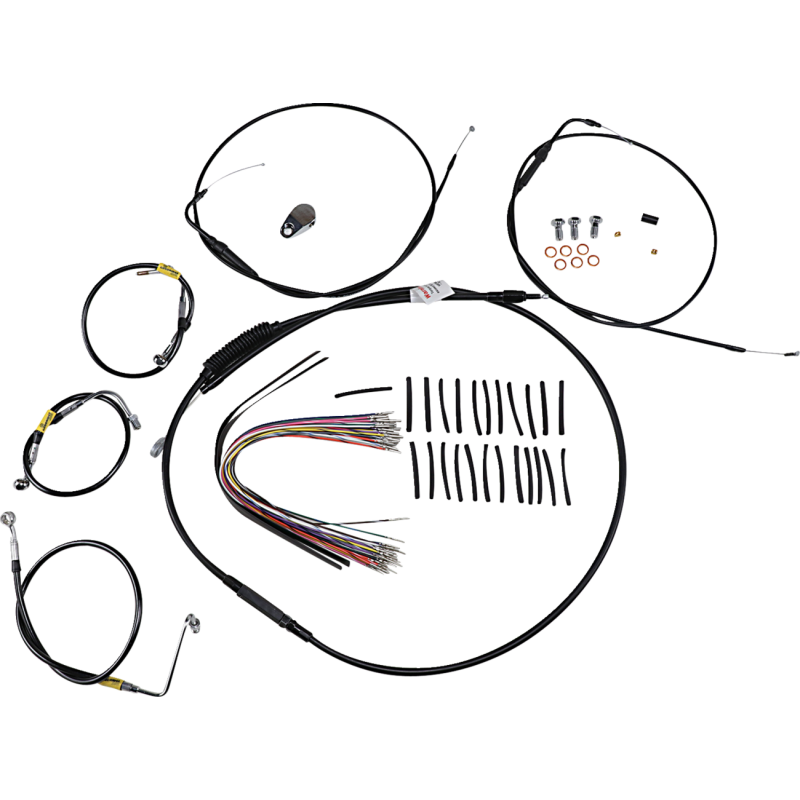 Control Kit - Early Touring Bikes - 13" Bagger Bar Handlebar