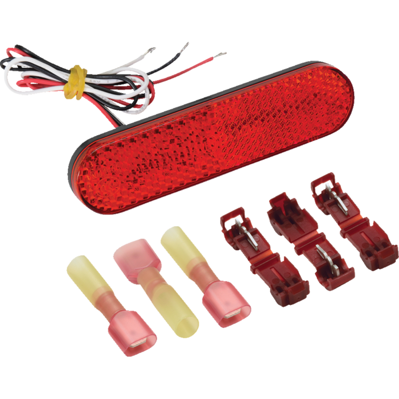 RED LED MARKER LIGHT 1" X 3 3/4"