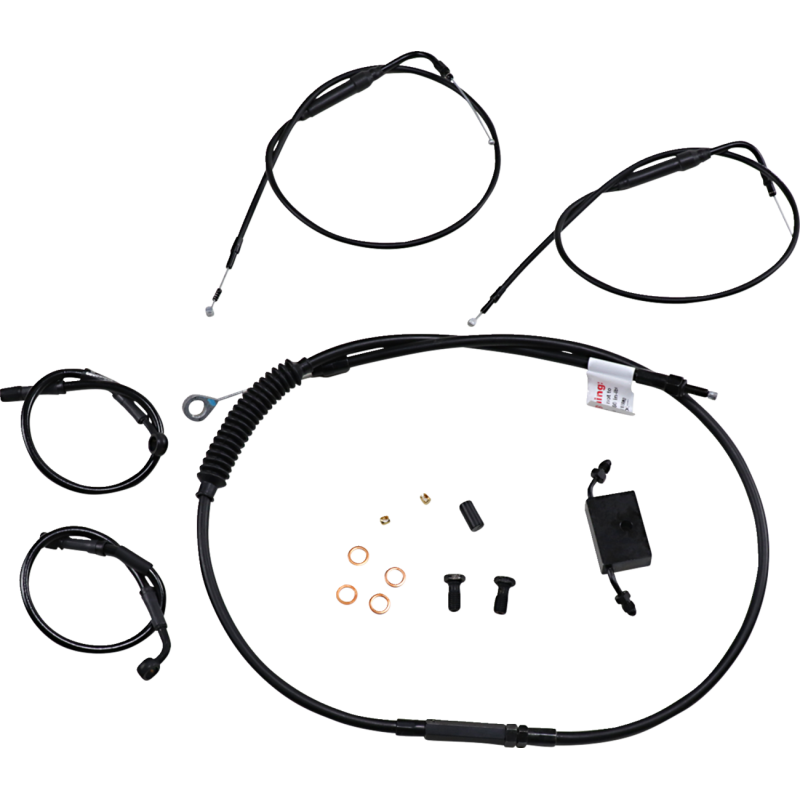 Handlebar Cable and Brake Line Kit - Extended - Sportsters