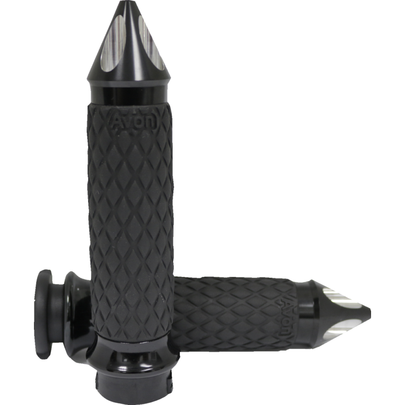 Diamond Contour Grips - Spike - Black - TBW