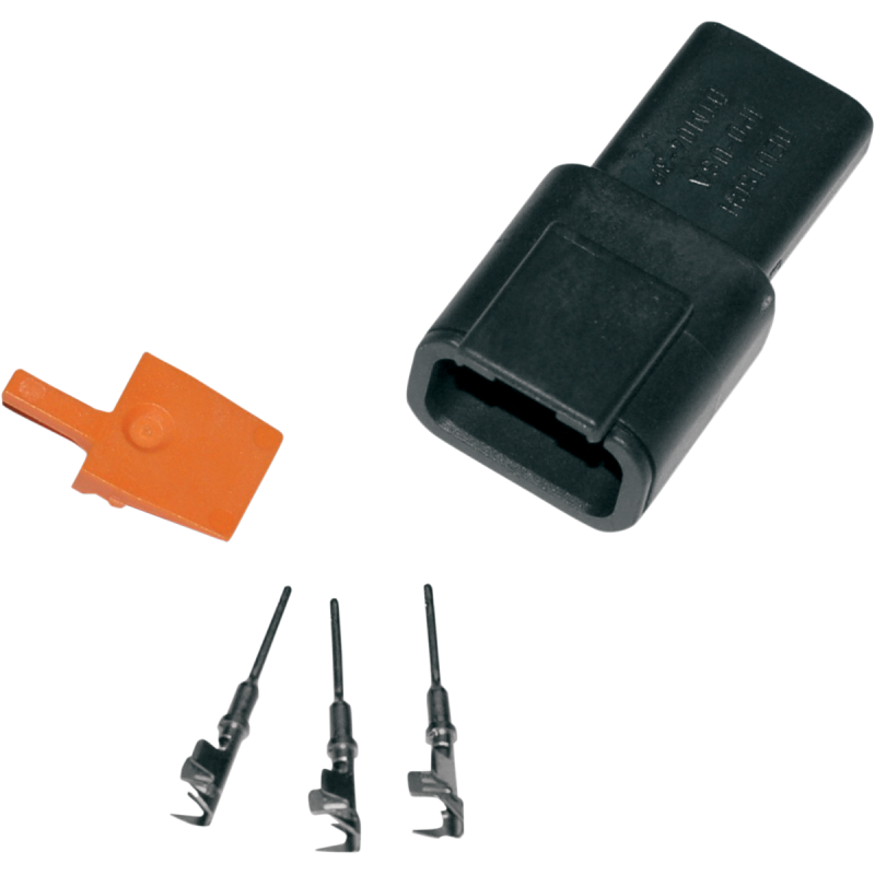 DEUTSCH FEMALE CONNECTOR 3 PIN W/TERM/WE