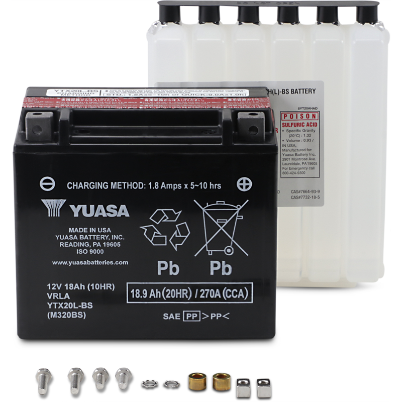 YTX20L-BS W/ACID PACK