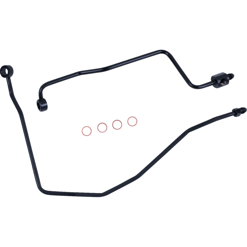 Brake Line Kit - MC to HCU - Rear - Black Pearl