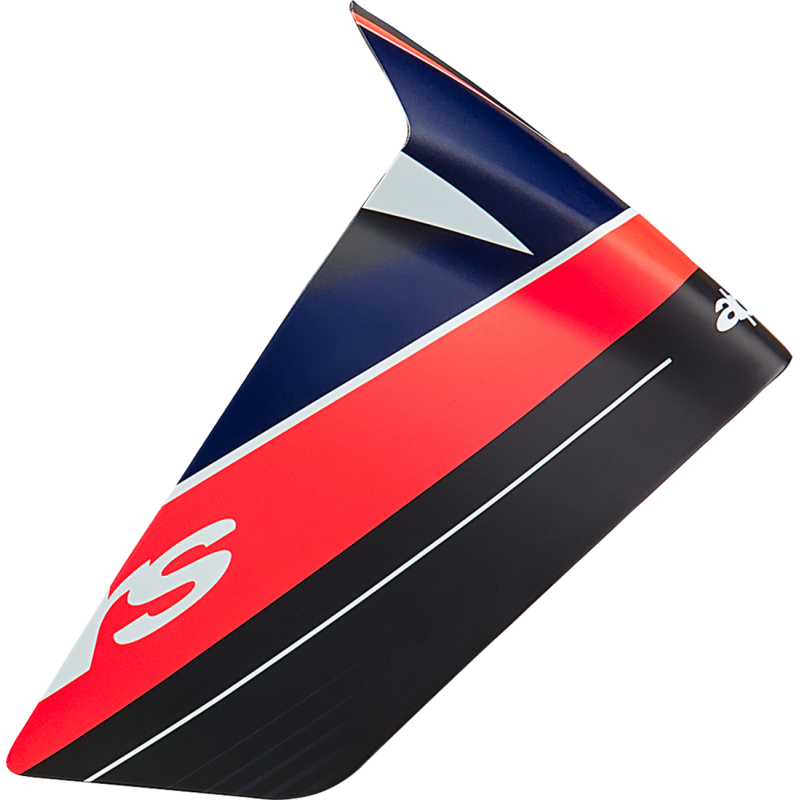 S-R10 TEAM RACE SPOILER - BLK/RD/BL