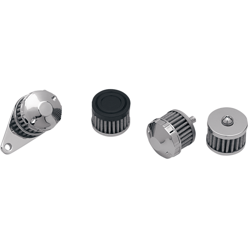 CR/CASE VENT FILTER CHROME W/TAB