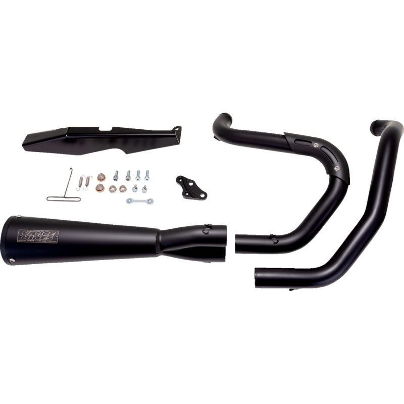 EXHAUST 2:1 SS BLK 4-13 XL