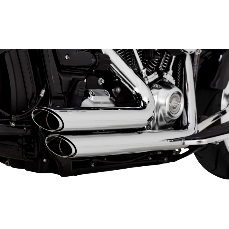 18 - FATBOY EXHAUST CHR SS STAGG
