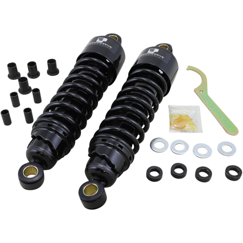 11.5" 06-16 FLH/FLT 412 STD BLACK SHOCKS