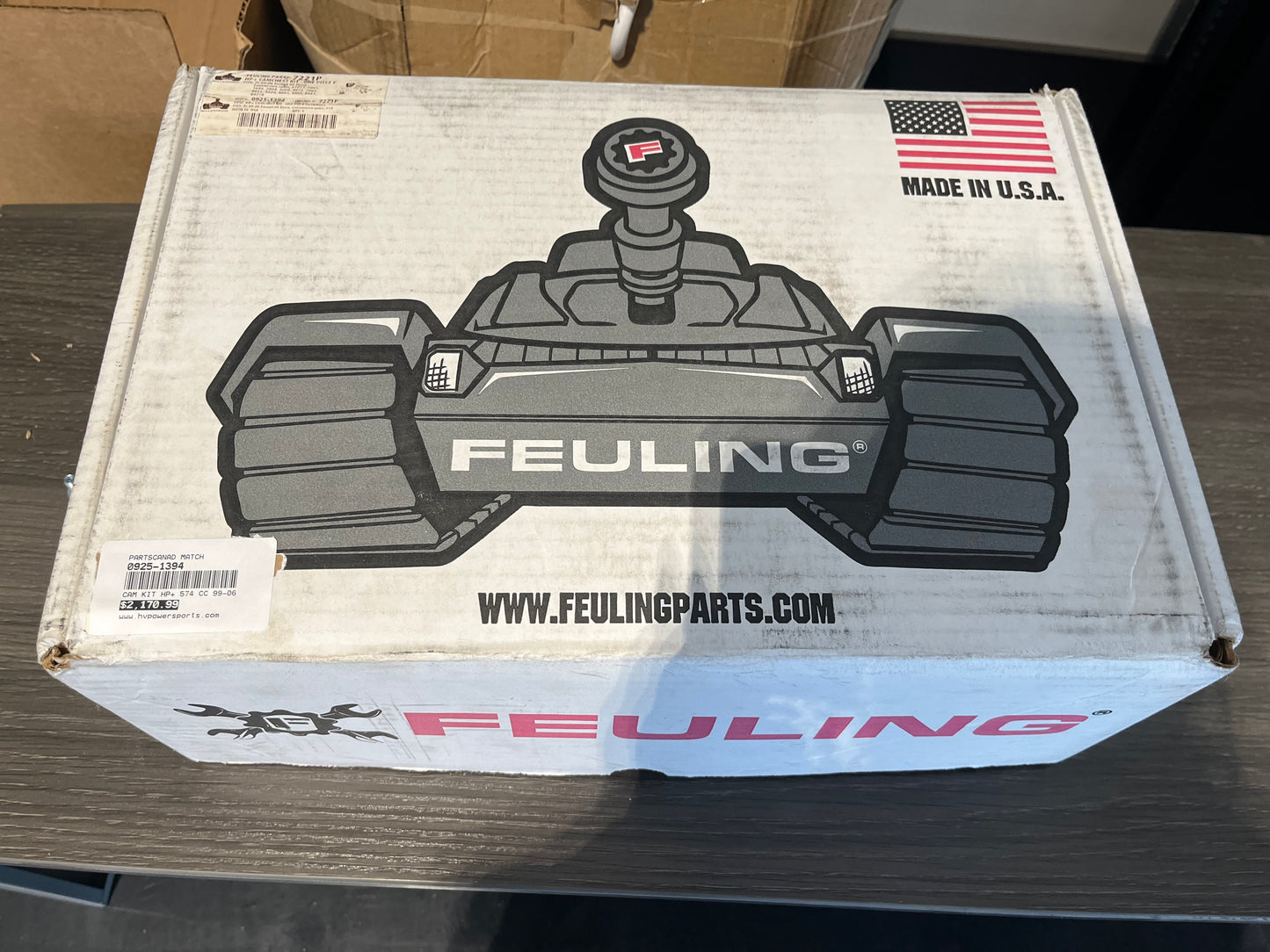 FUELING PARTS CAM KIT HP+ 574 CC 99-06 ** OPENED BOX **