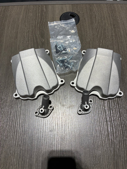 Aluminum  valve cover and water neck set canam